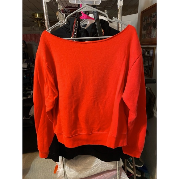 Off Shoulder Lounge Sweater - Picture 2 of 4